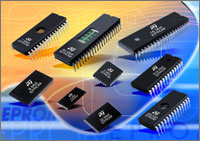 OTP EPROM and UV Erasable EPROM Memory Chips
